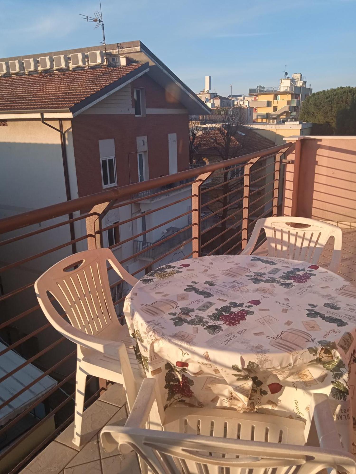 Ferienwohnung Il Tramonto Rimini Exterior foto